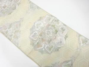 アンティーク　華紋織り出し袋帯（材料）